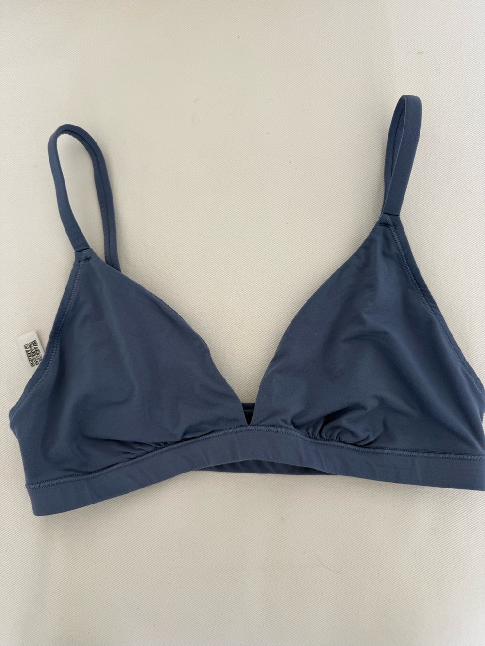 VS Pink Triangle Bralette Blue
